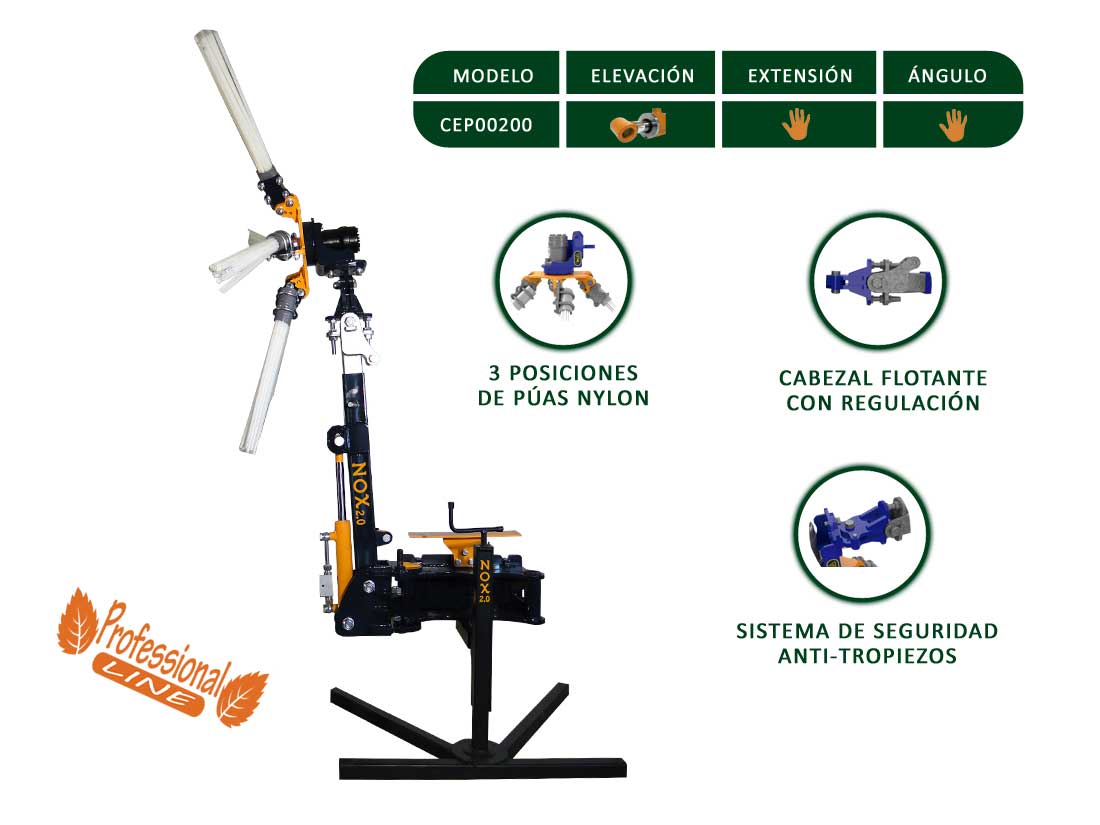 Sweeper 1 cylinder 1 side