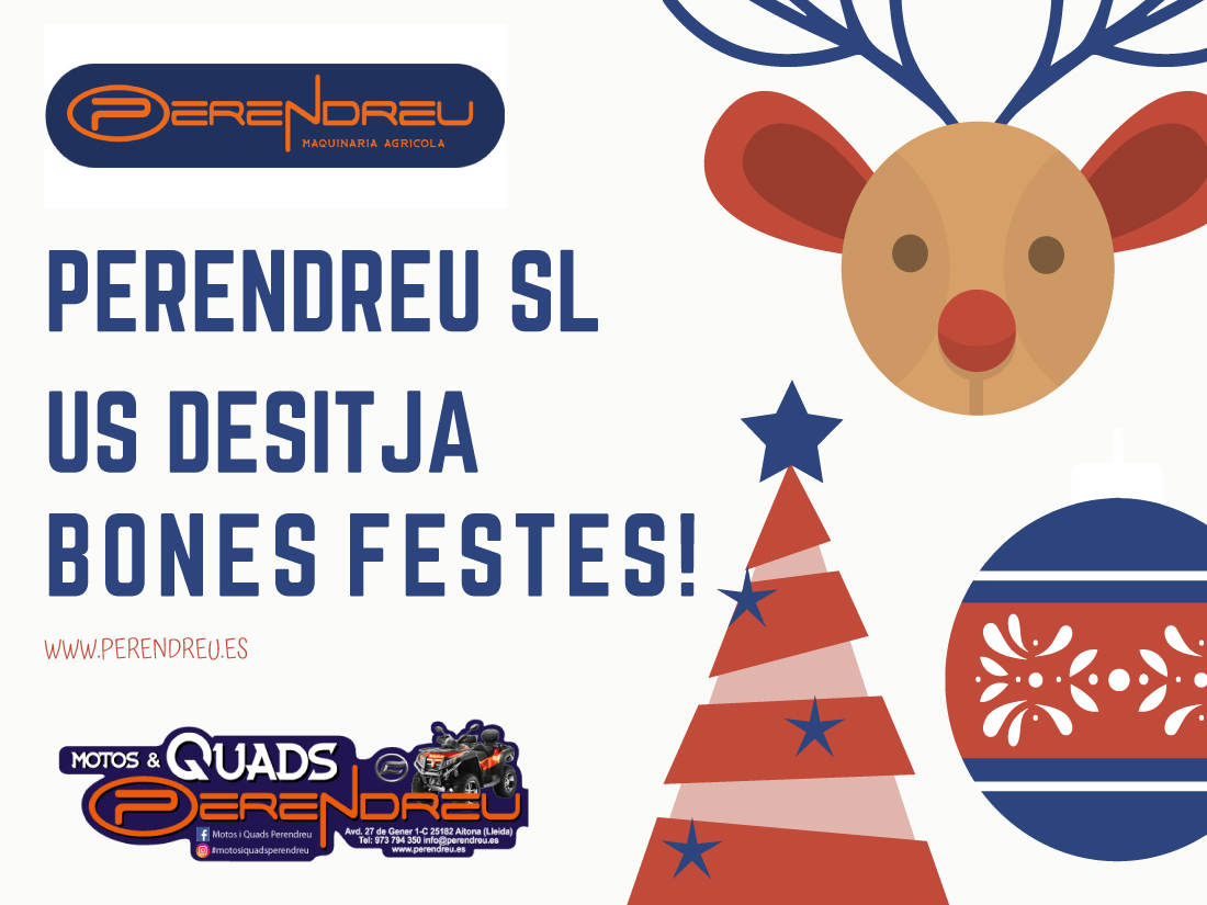 Felices fiestas Perendreu